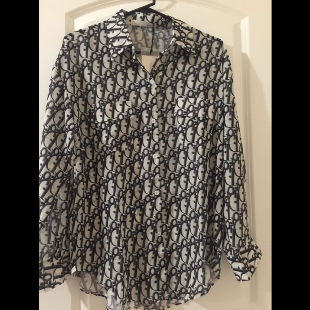 Dior sunscreen shirt women thin newcoat